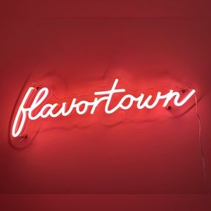Flavortown- Neon Sign